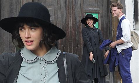 Jessica Brown Findlay Joins Jeremy Irvine On Set Of This Beautiful
