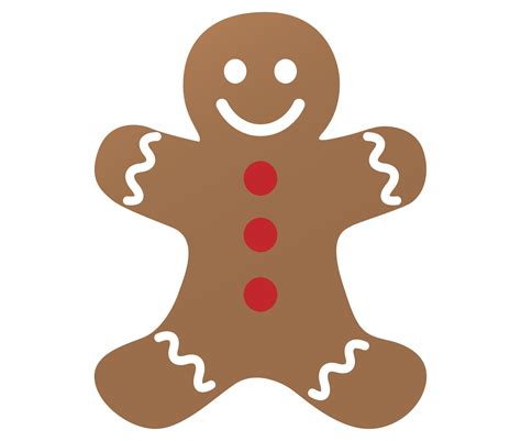 gingerbread man clipart  stock photo public domain pictures