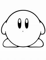 Kirby Coloring Clipartmag sketch template
