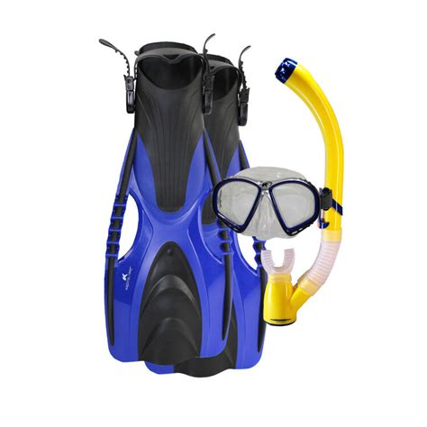 kapitol reef set mask snorkel fins lgxl sun fun outfitters