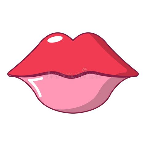 lips sex pink vector icon women stock vector illustration of gesture