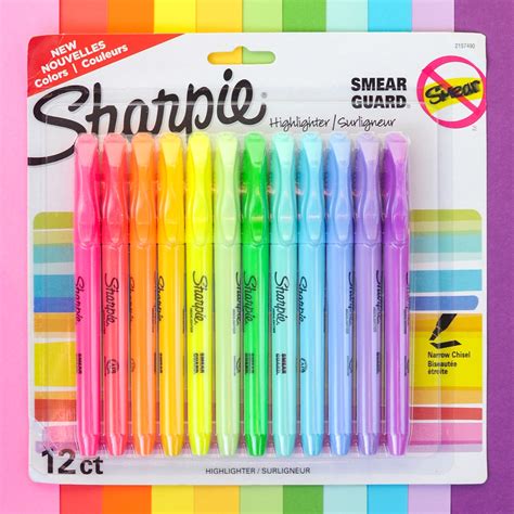 sharpie pocket  tank highlighters fluorescent  pastel jennys