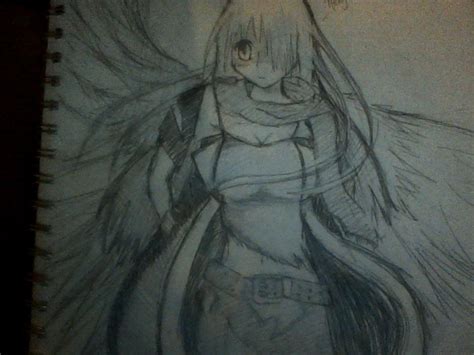 anime angel girl drawing  otakucat dragoart