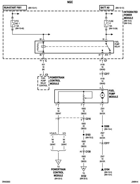 qa  dodge ram fuel system wiring diagram find fuel  pump  tank diagrams