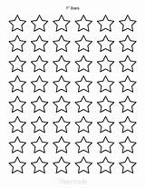 Star Template Printable Icing Royal Templates Small Inch Large Pattern Stickers Sizes Printables sketch template