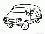 Ambulances sketch template
