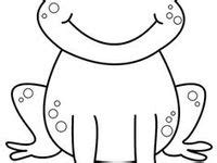 frog template ideas frog template frog coloring pages frog