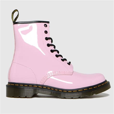 dr martens pale pink  boots shoefreak