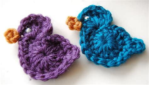 crochet bird pattern