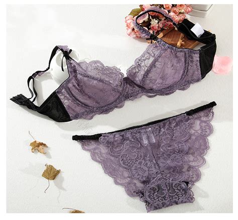 2017 Lace Embroidery Bra Sets With Panties Hot New Womens Lady Cute