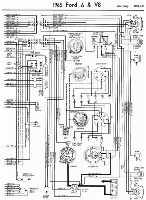 ford mustang alternator wiring diagram