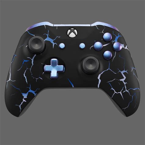 xbox  controller blue storm custom controllers uk permanent store touch  modern