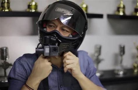 pakai action cam  helm bisa kena denda tilang lho  buktinya mobimotocom