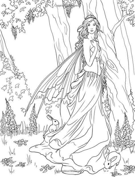 printable fairy coloring pages everfreecoloringcom