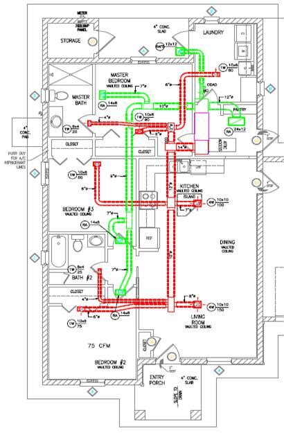 compact duct design layout building america solution center