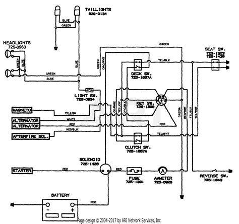 mtd white model ath wiring diagram