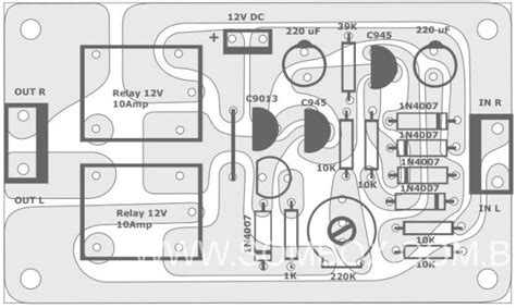 speaker protection board circuit diagram
