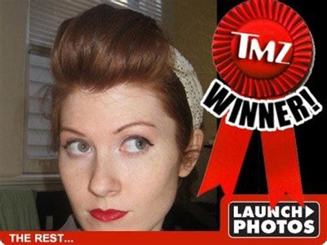 Tmz S Ravishing Redhead Contest Winner