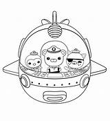 Octonauts Coloring Pages Printable Coloriage Dessin Octopod Print Imprimer Colorier La Mewarnai Les Coloriages Colouring Des Un Getcolorings Kids Depuis sketch template