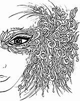 Coloring Pages Stress Anti Girls Color Print sketch template