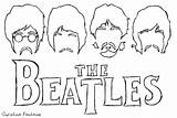 Beatles Silhouette Coloring Pages Drawing Deviantart Cake Rock Draw Book Yellow Submarine Birthday Desenho Paint Choose Board Line Dos Stenciling sketch template