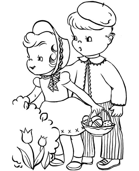 easter coloring pages  kids holiday coloring pages