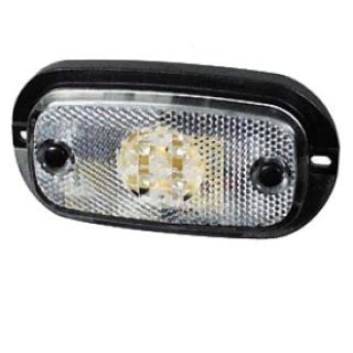 durite  led clear front marker light  lead