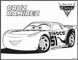 Cruz Ramirez Cars Coloring Pages Disney Printable Comment Add sketch template