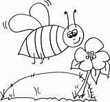 Coloring Bee Bumblebee Bumble Pages Outline Colour Colouring Template Templates Cliparts Clipart Clipartbest Computer Designs Use sketch template
