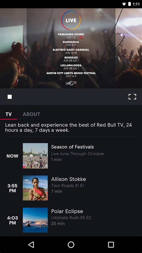 red bull tv android apps auf google play