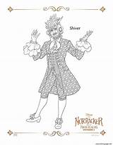 Coloring Nutcracker Disney Shiver Pages Printable sketch template