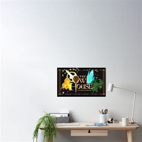 owl house title card poster  sale  hope redbubble