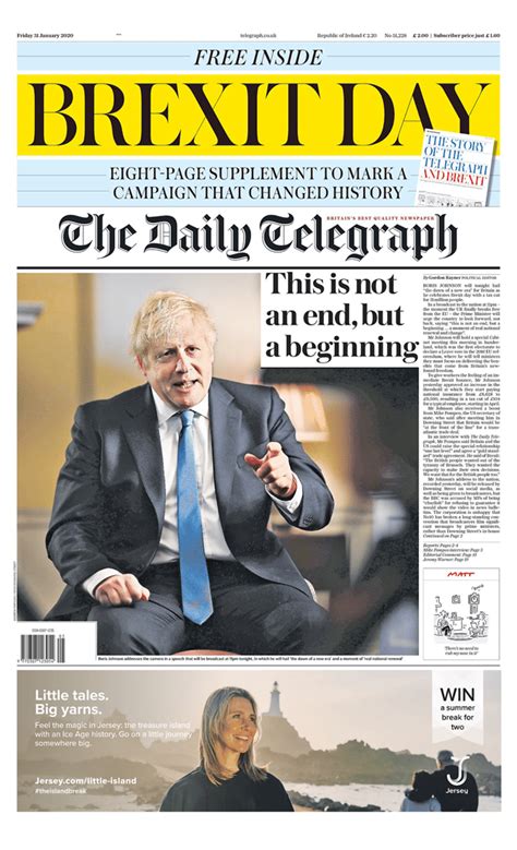 estas son las portadas de la prensa britanica en el  del brexit marketing directo