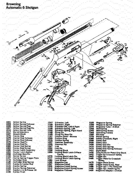 browning auto  schematic
