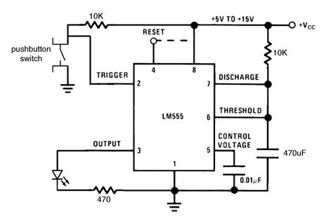 ne monostable timer circuit restart timer  trigger grounded   electrical