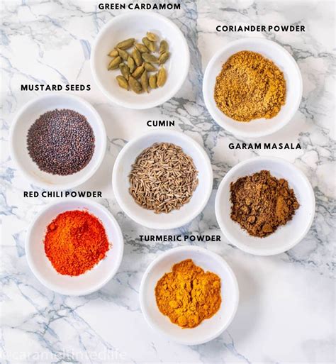 indian spices list  indian spices    cook