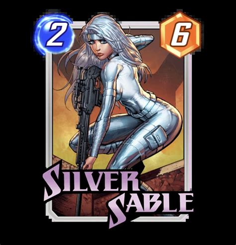 Silver Sable Marvel Snap Card Database