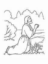 Jesus Praying Coloring Garden Clipart Atonement Gethsemane Drawing Prayer Pages Clip Lds Faith Christ Woman Bible Hands Line Kneeling Cliparts sketch template