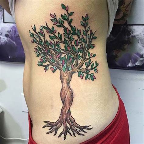 Kadın Ağaç Dövmesi Woman Tree Tattoo Woman Tree Tattoo Body Art