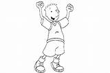 Doug Coloring Pages Template sketch template