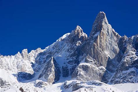 aiguille du dru stock  pictures royalty  images istock