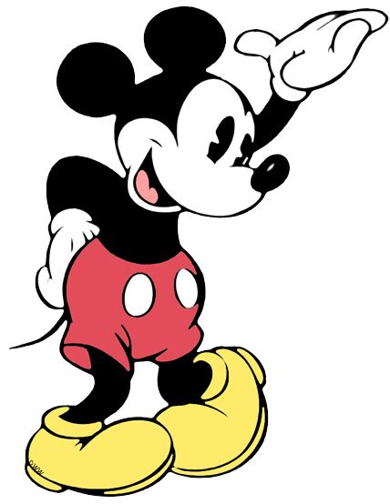 Classic Mickey Mouse Clip Art 2 Disney Clip Art Galore
