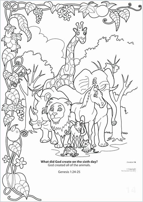 god  animals coloring pages  coloring pages creation