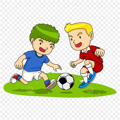 Two Football Players Clipart