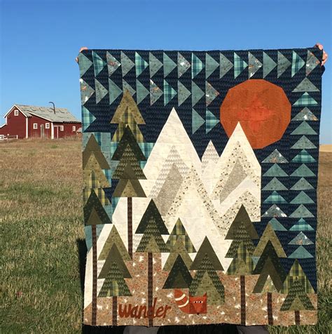 mountains  calling kit  quilts landscape quilts
