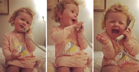 Daisy Has The Most Hilarious Phone Call With Her Imaginary