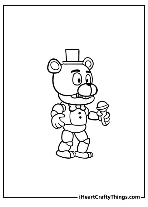 nights  freddys coloring pages  printables