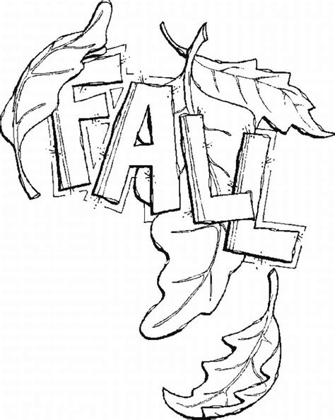 printable fall leaves coloring pages cooloringcom