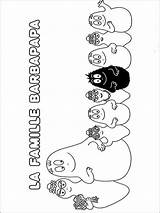Pages Coloring Barbapapa Recommended sketch template