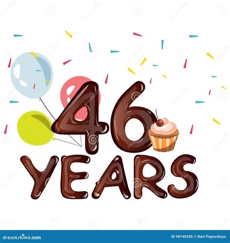anniversary banner celebration  years stock vector illustration